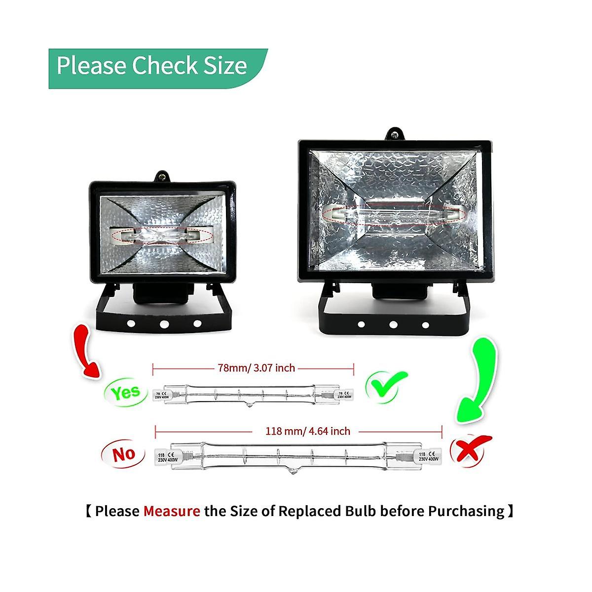 5-pack R7s 118mm 200W 230V