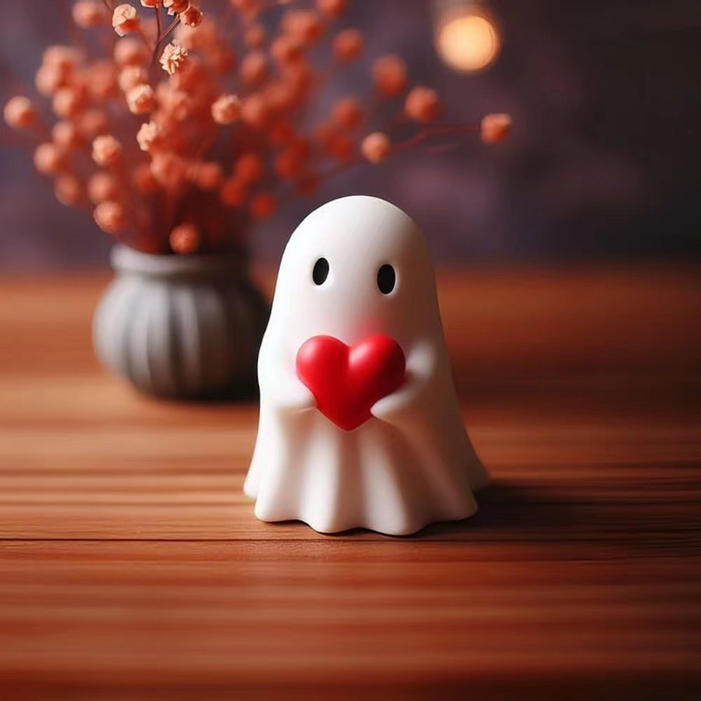 Halloween Creative Resin Middle Finger Ghosts