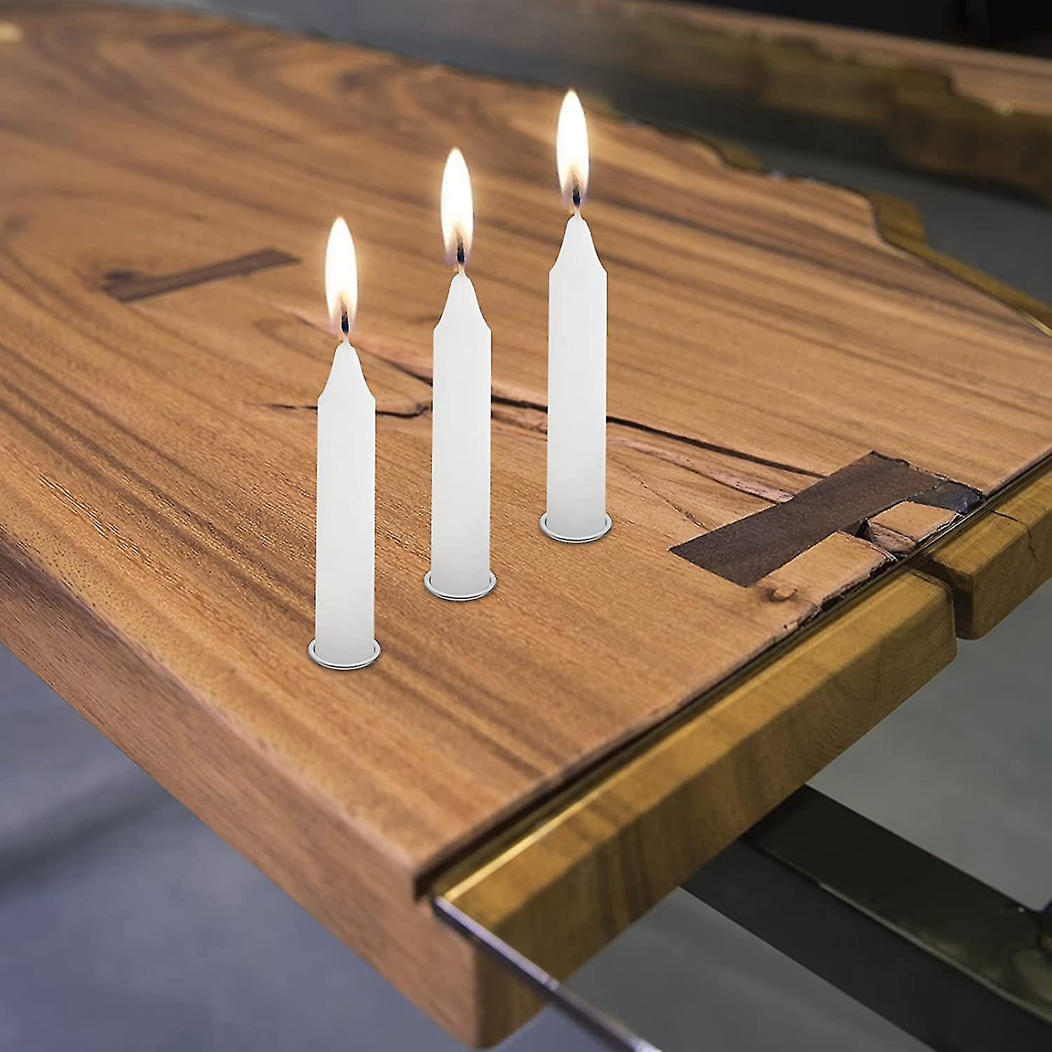 Candlesticks for conical candles