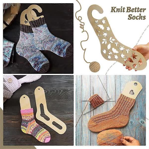 pcs Wooden Sock Blockers for Knitting