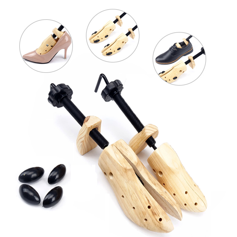2-way wooden shoe stretcher