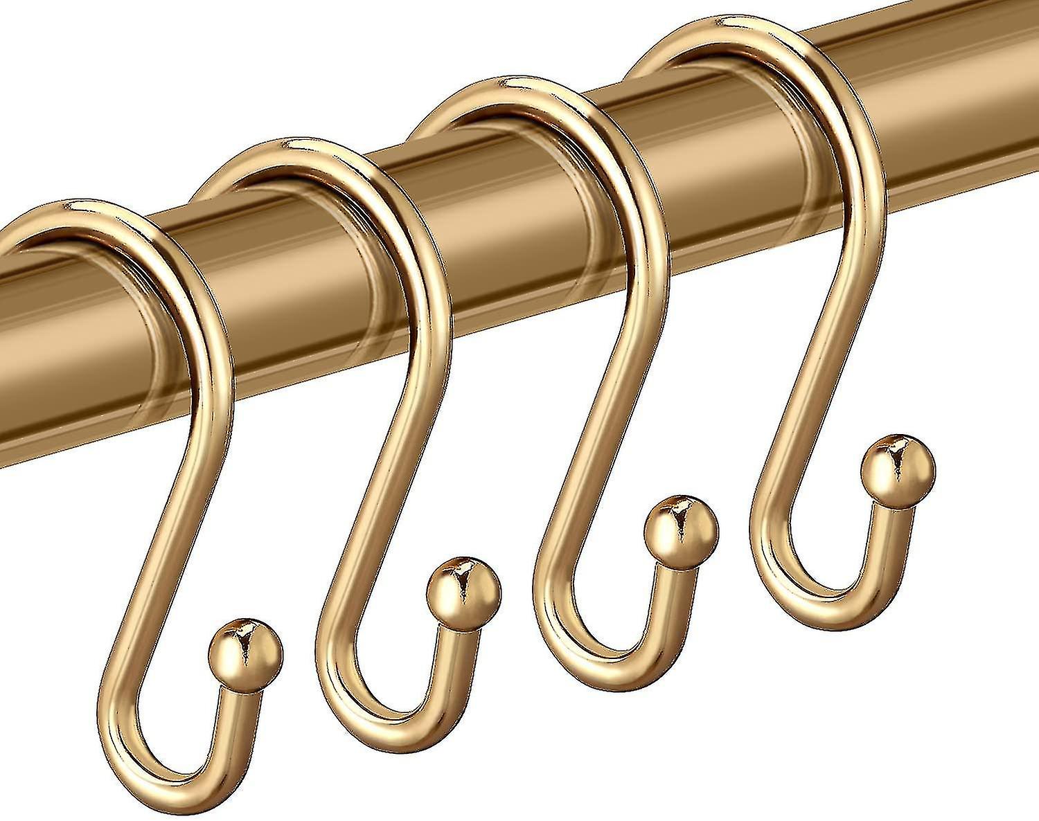 {xjxj} Brass Shower Curtain Hooks