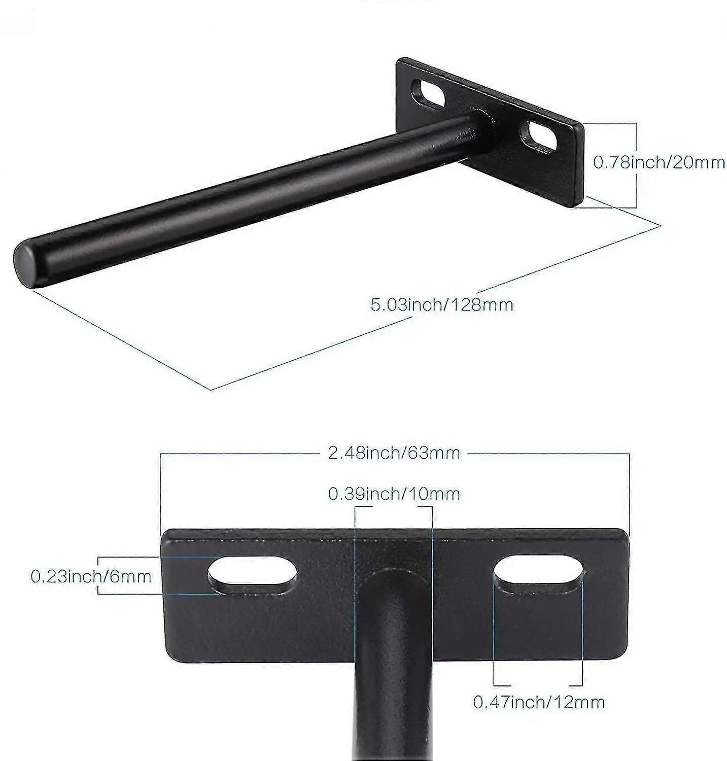 pcs Floating Shelf Bracket