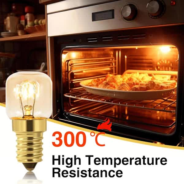 10-pack Dimmable E14 Oven Light Bulb
