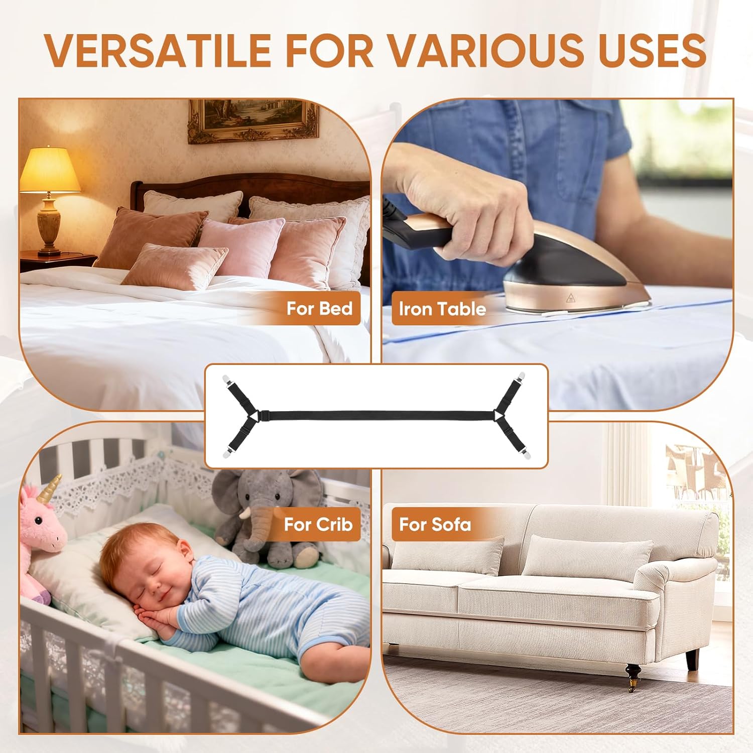 Bed Sheet Holder Straps