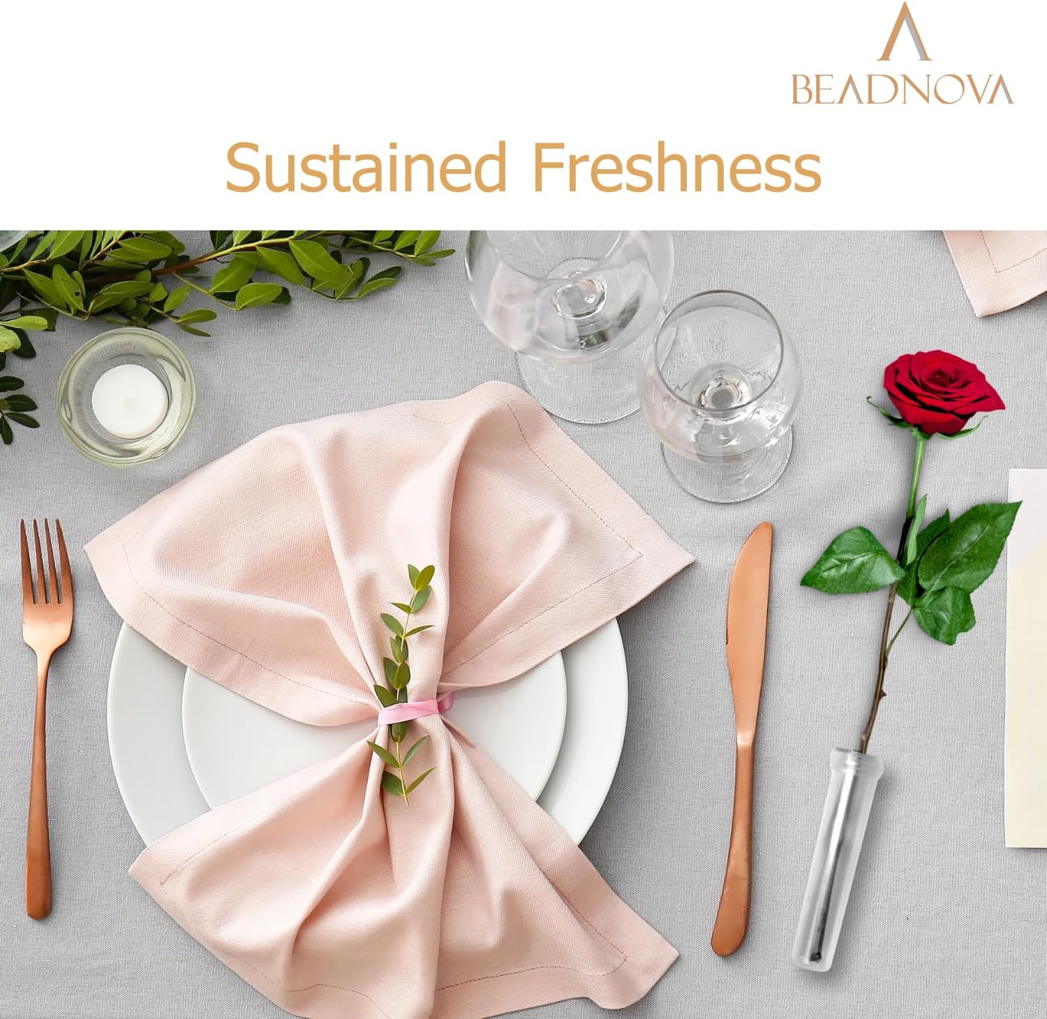 Floral Water Tubes 2.8 Inch Plastic Water Tubes for Floral Flower Vials with Caps for Flower Arrangement Decoration (Clear