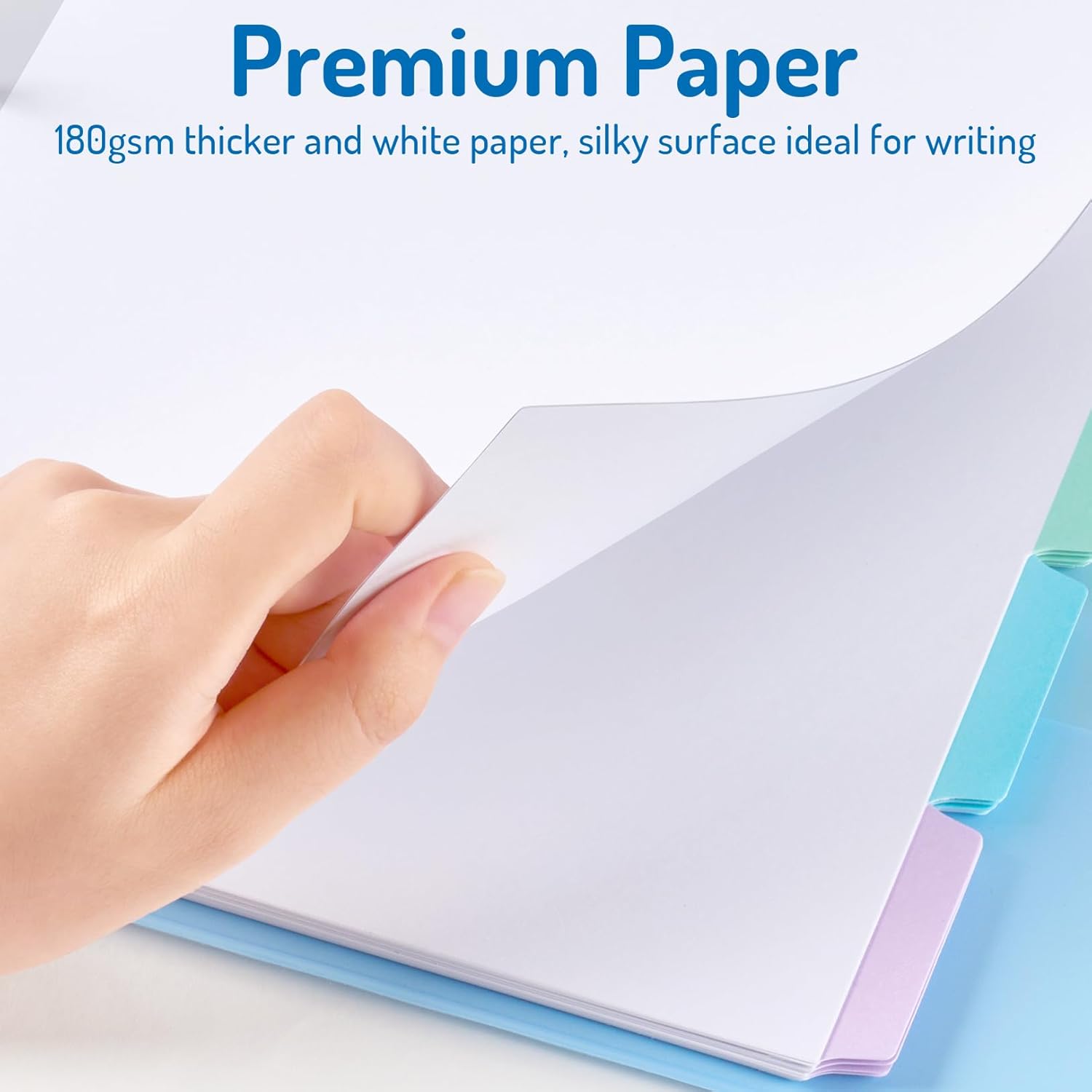 Blank Writable Binder Dividers
