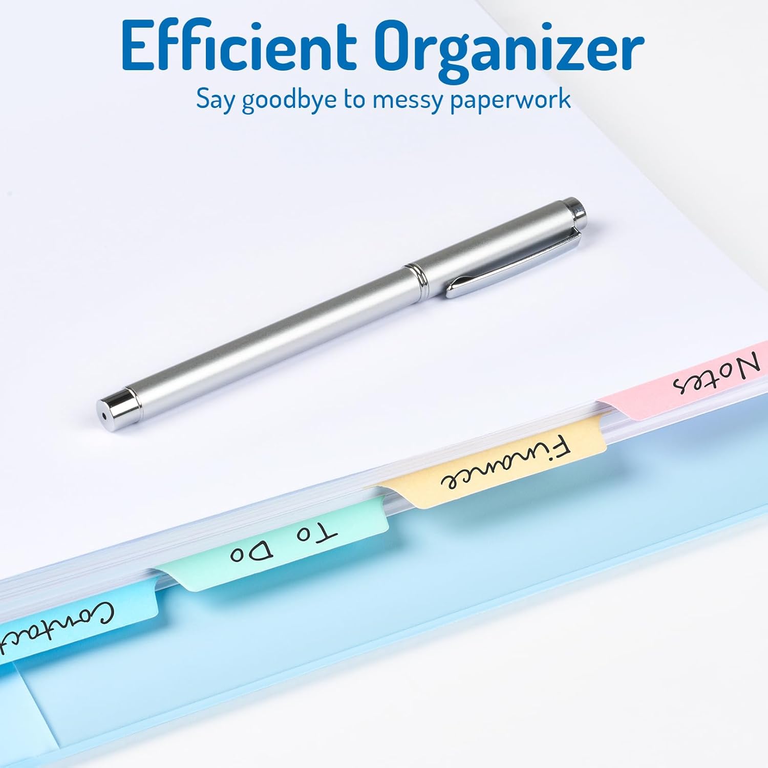 Blank Writable Binder Dividers