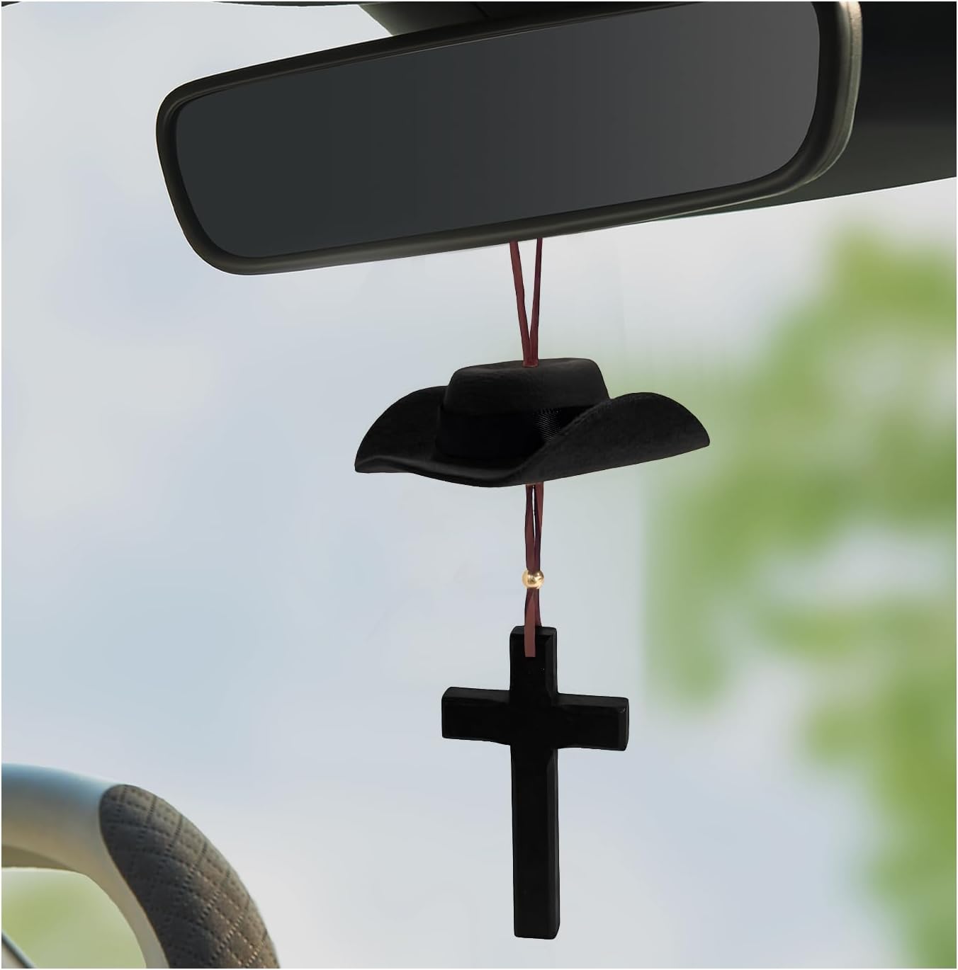 Cowboy Hat Car Charm Cowboy Hat Car Charm