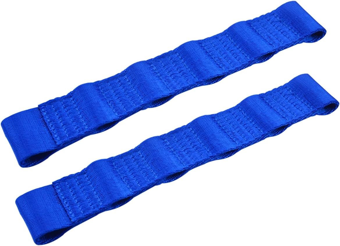 Door Strap for Jeep Wrangler,Adjustable Door Straps for Jeep Wrangler CJ YJ TJ JK JKU JL JLU, Heavy Duty Door Limit Strap,Blue(Pack of 2)