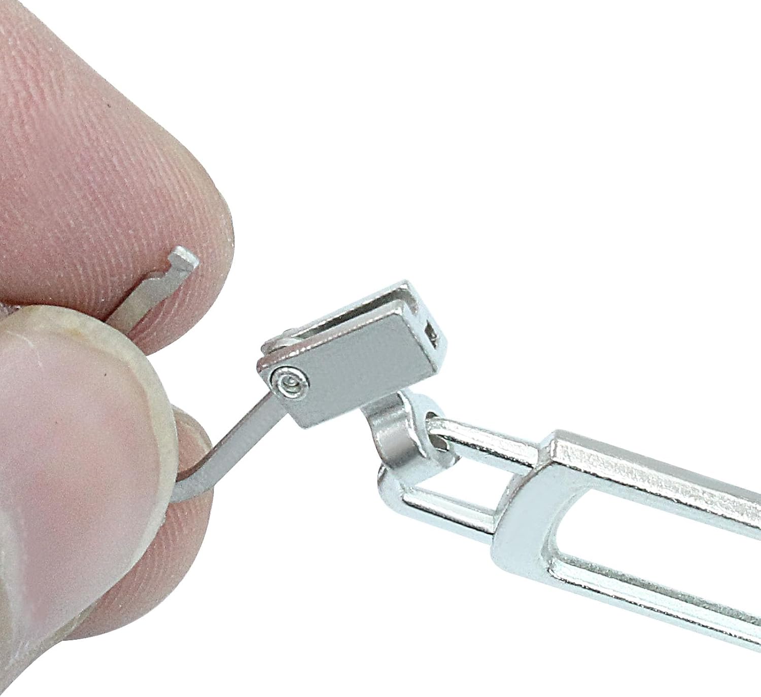 10 PCS Silver Luggage Zipper Pull Replacement
