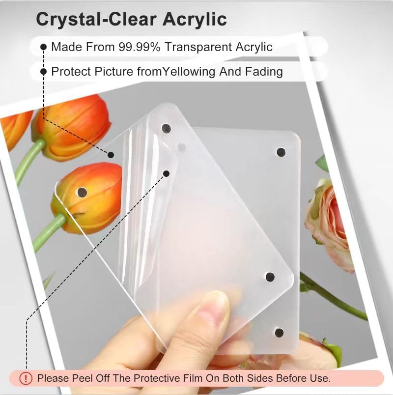 Magnetic Picture Frames for Refrigerator