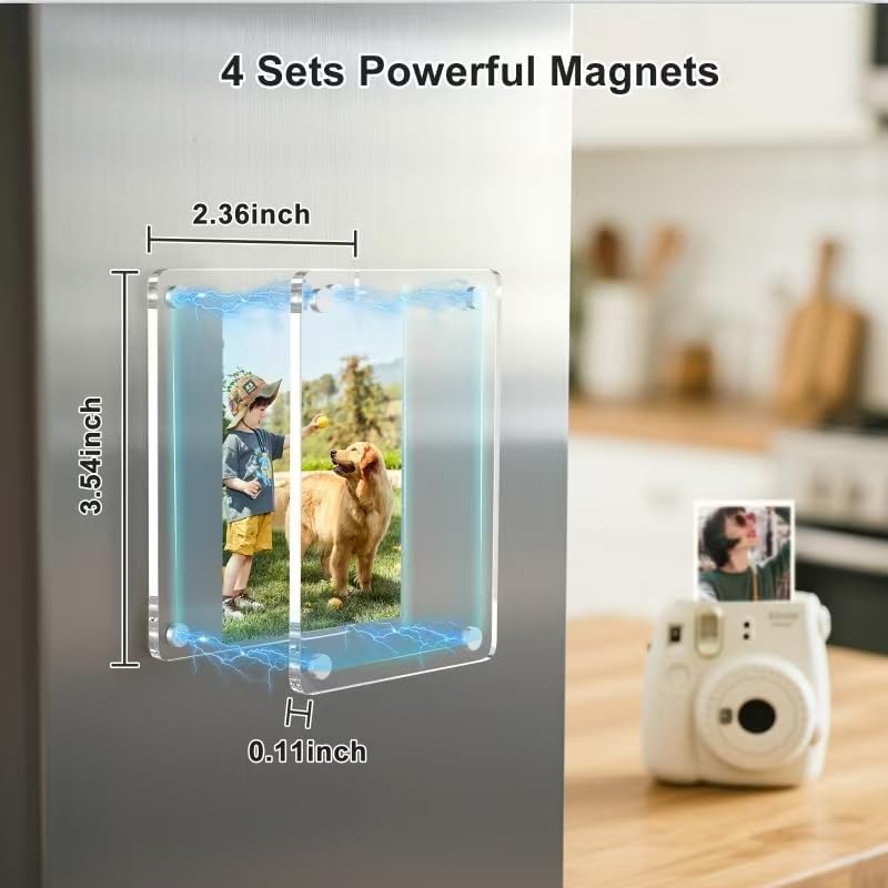 Magnetic Picture Frames for Refrigerator