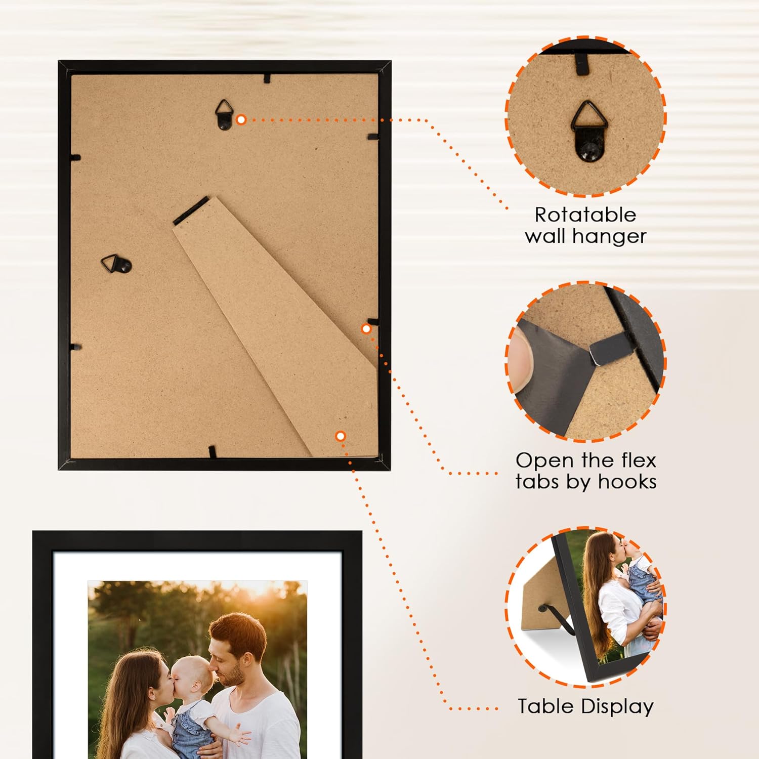 8x10 Picture Frame 1 Pack