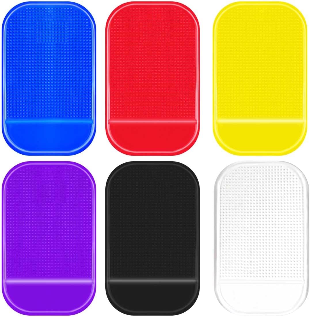 Diamond Art Mat Non-Slip DIY Sticky Tray Gel Painting Tools Anti-Slip Universal Pad Holder Kits for Adults 5D Embroidery Accessories(6 Pieces)