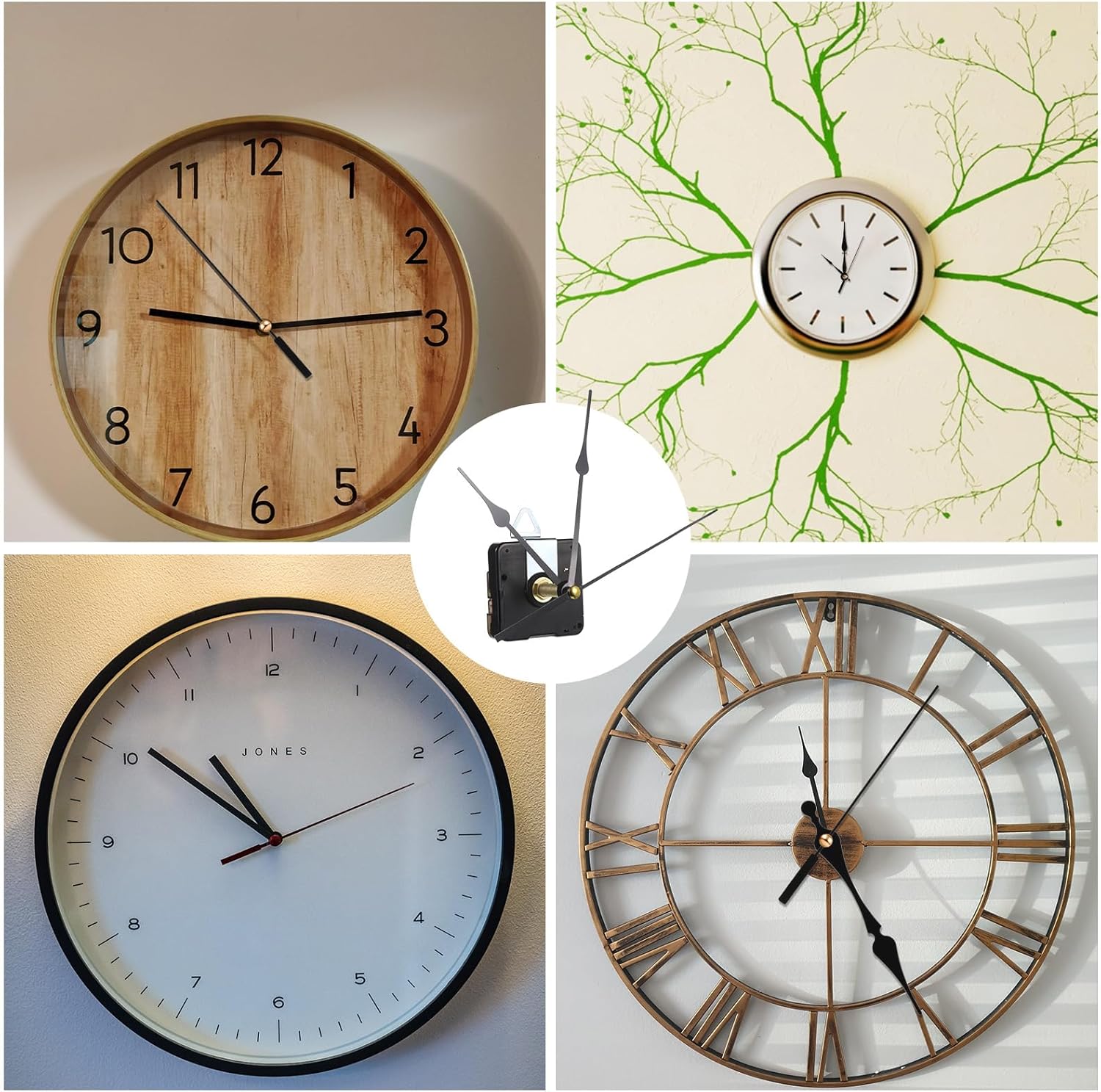 Long Shaft Clock Mechanism 31 mm Long Shaft Clock Movement Replacement