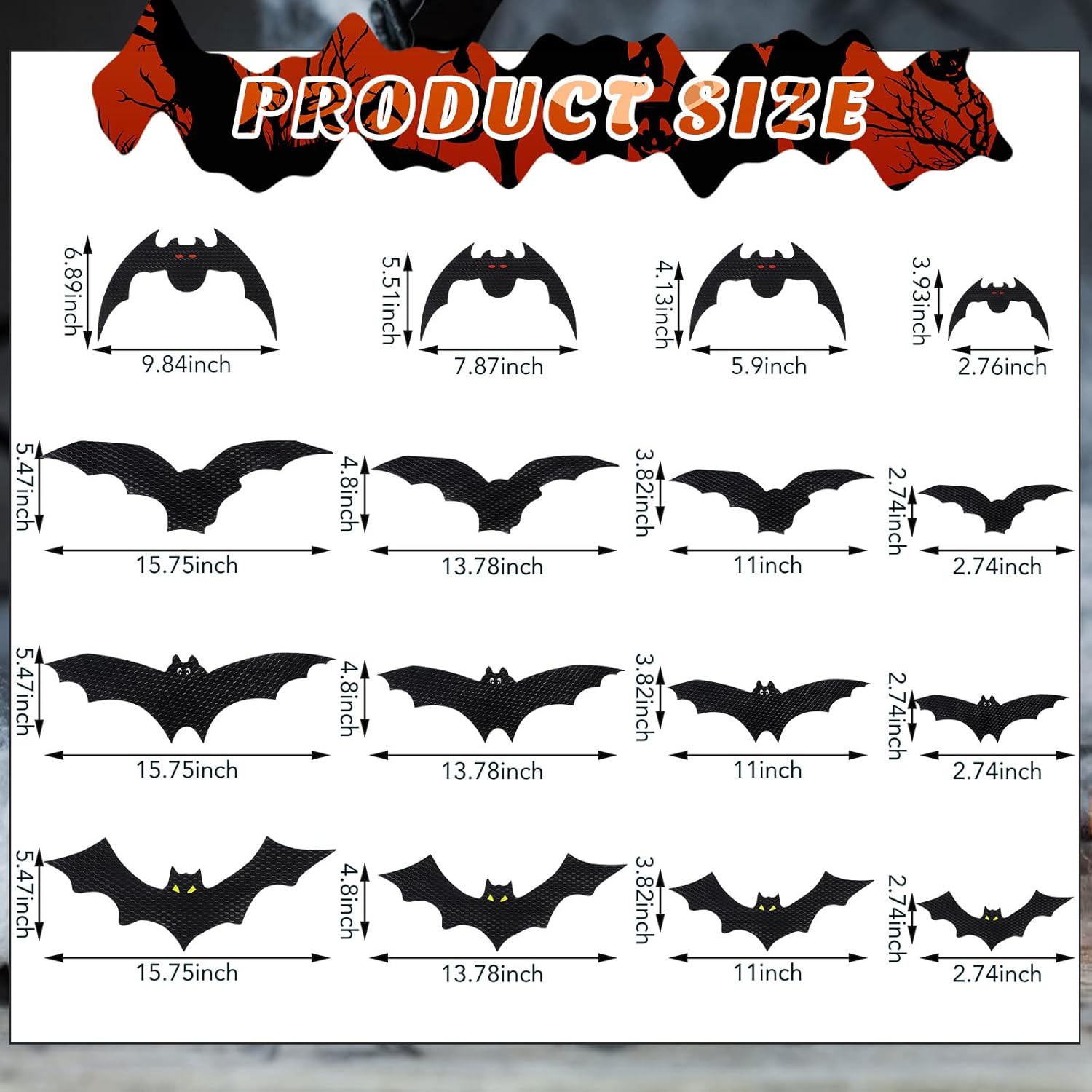 Landhoow 32 Pcs Halloween Garage Door Decorations Large Magnets Bats Sticker Waterproof Bats Removable Halloween Magnets for Indoor Outdoor Garage Door Car Refrigerator Landhoow 32 Pcs Halloween Garage Door Decorations Large Magnets Bats Sticker Waterproof Bats Removable Halloween Magnets for Indoor Outdoor Garage Door Car Refrigerator