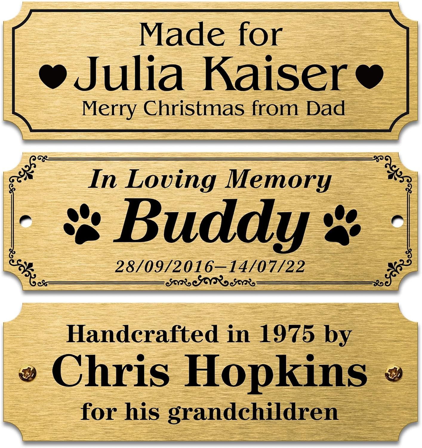 Personalized Magnetic Bookmark Personalized Magnetic Bookmark