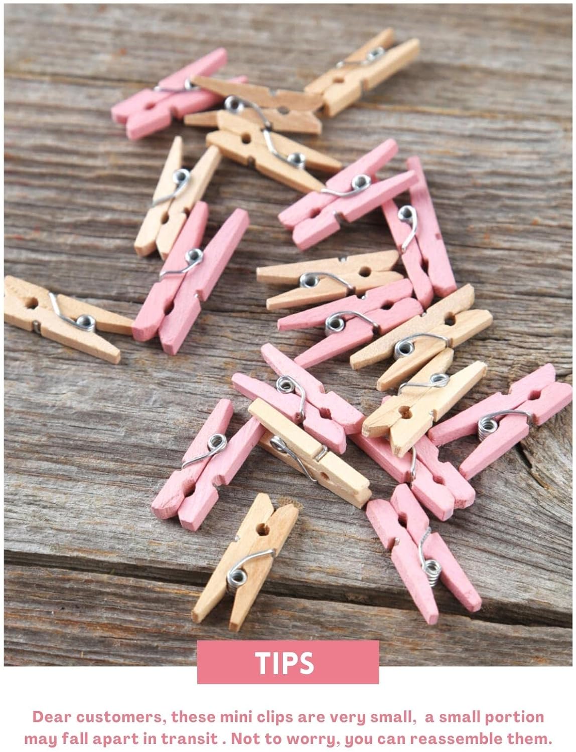 Mini Clothes Pins for Photo