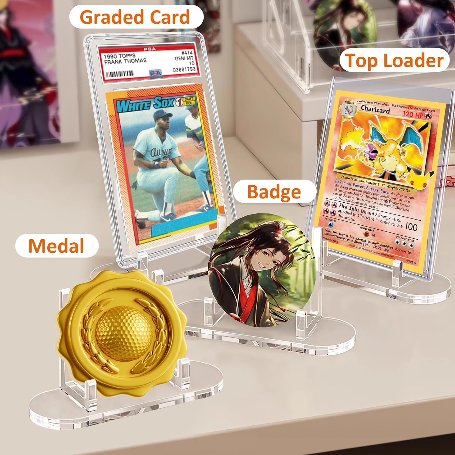 tutata Acrylic Trading Card Display Stand