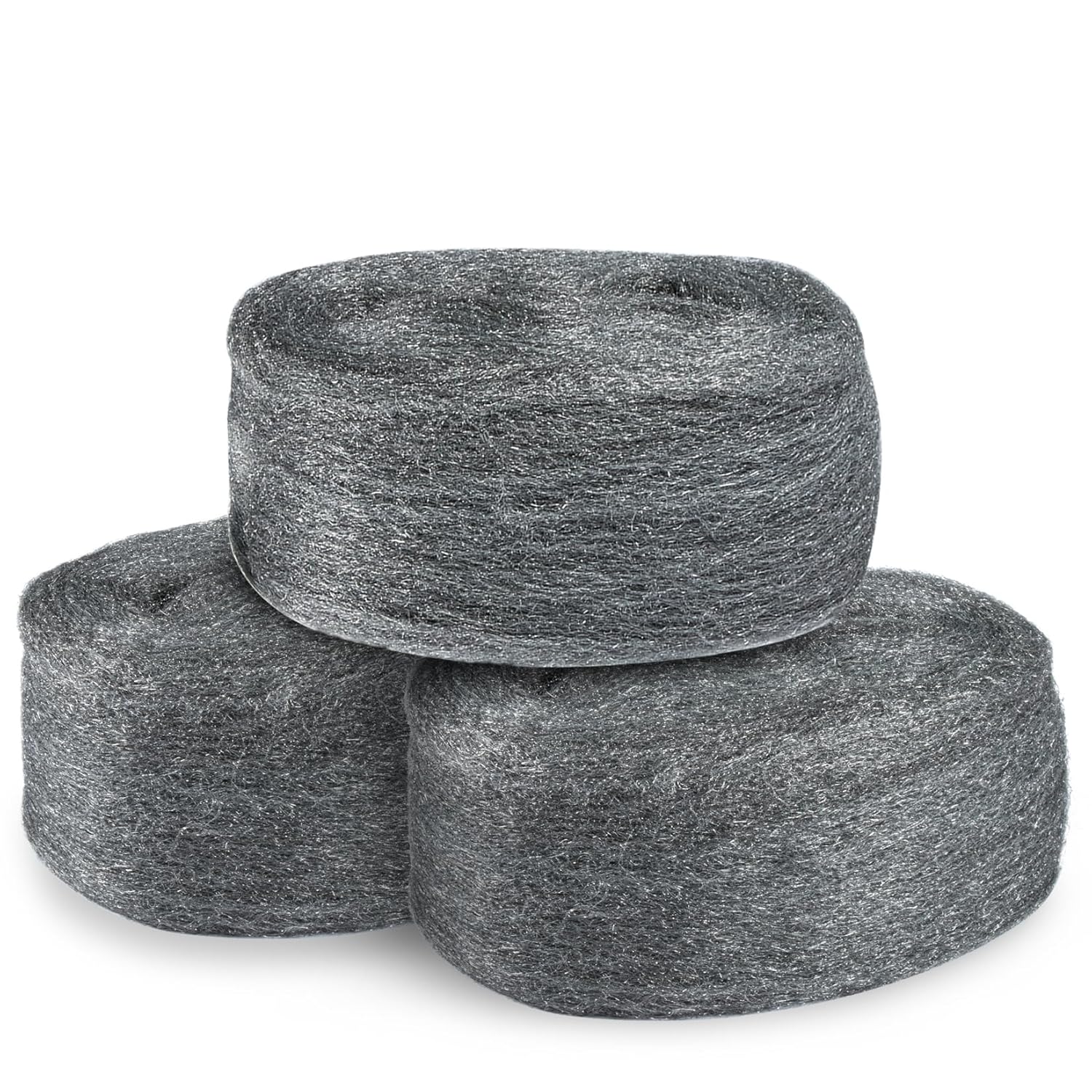 Steel Wool 0000 15oz(30ft) - 0000 Steel Wool for Glass Fine Steel Pads for Chrome or Wood Polishing Weep Hole Covers for Brick Walls Fill Fabric l Fabric Pad Mice Control Steel Wool 0000 15oz(30ft) - 0000 Steel Wool for Glass Fine Steel Pads for Chrome or Wood Polishing Weep Hole Covers for Brick Walls Fill Fabric l Fabric Pad Mice Control