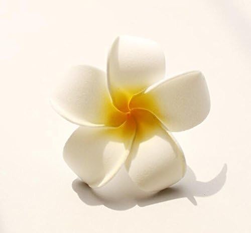 50PCS 2.7" Foam Plumeria Flower Heads