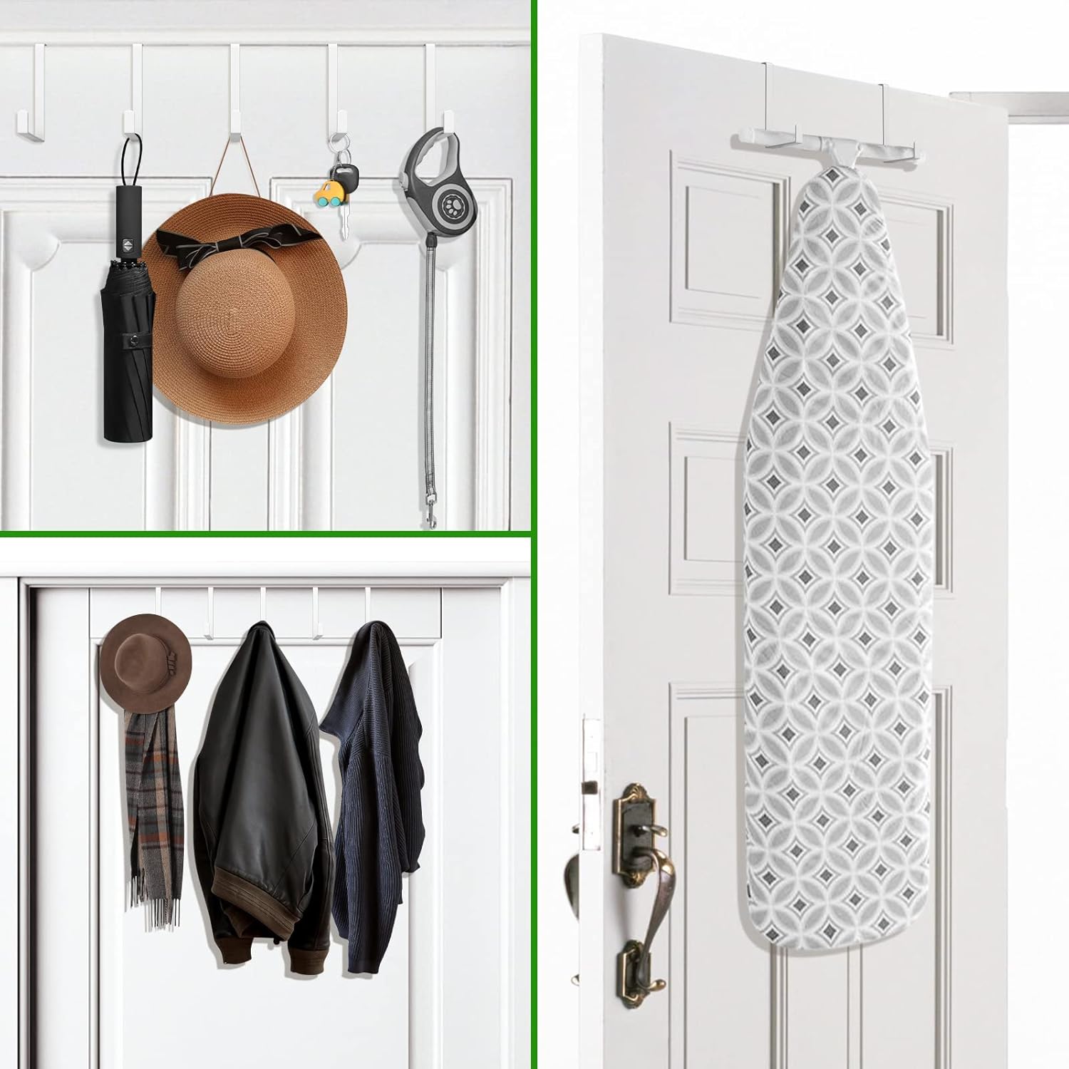 Over The Door Hooks 10 Pack