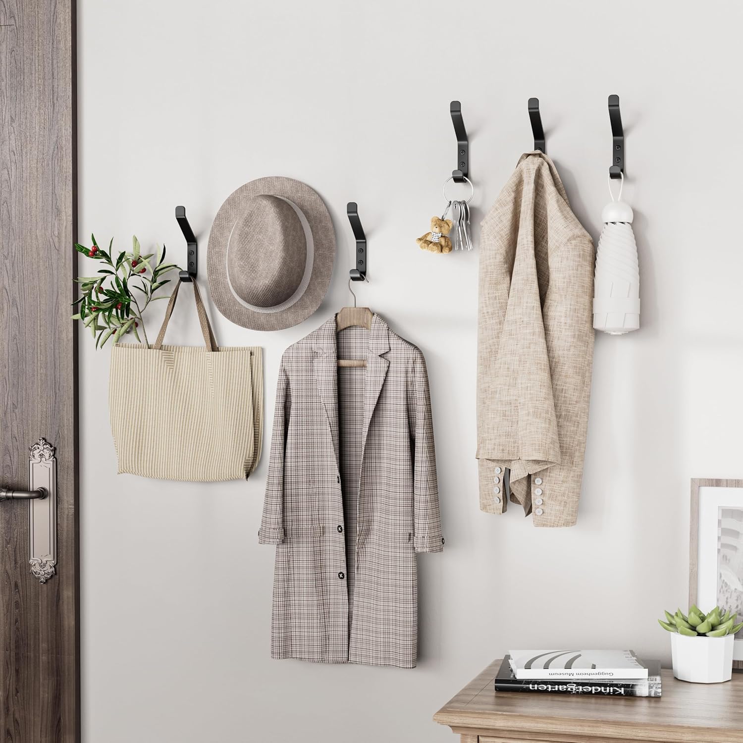 10-Pack Coat Hook for Hanging