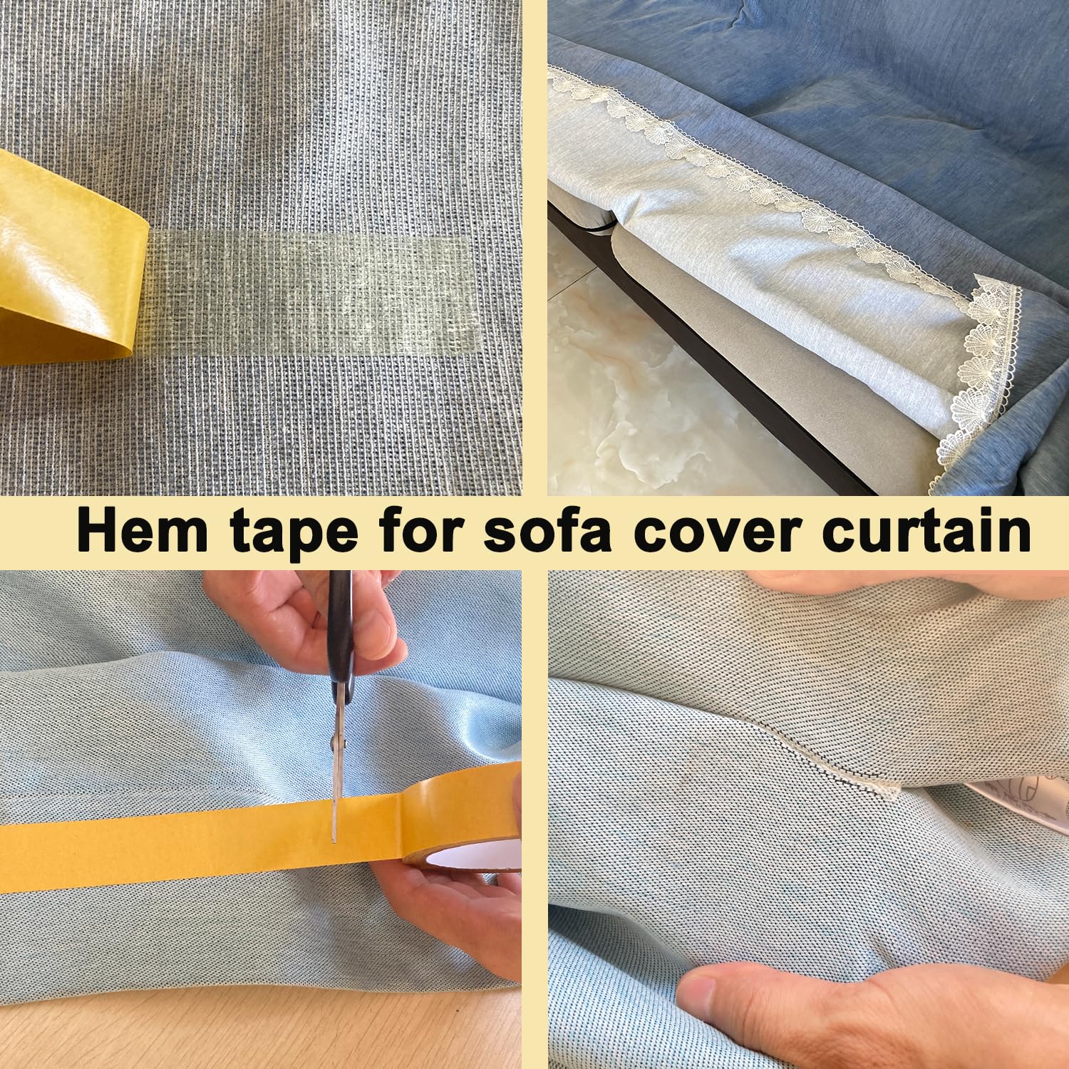 Heavy Duty Double Sided Fabric Tape