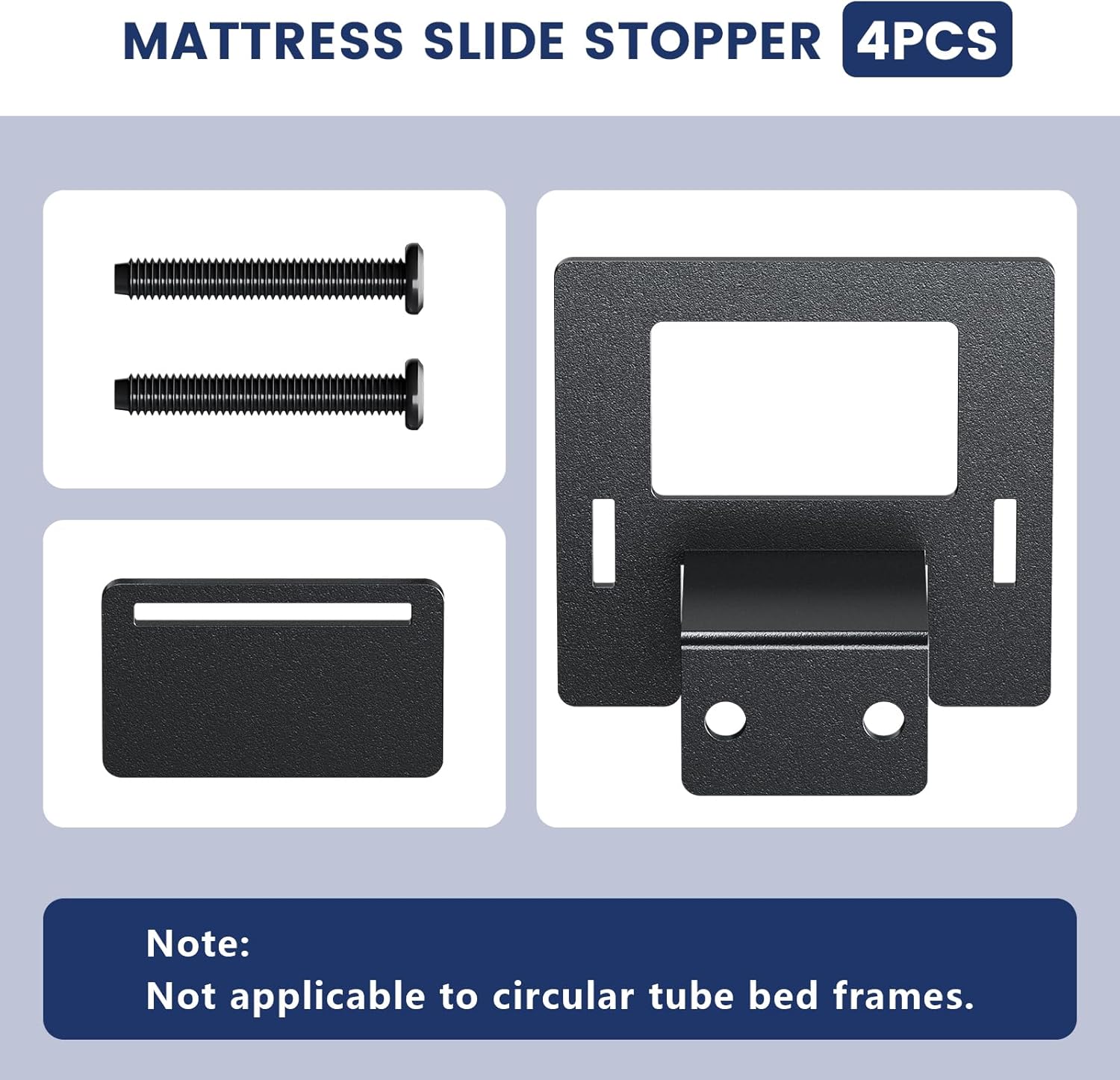 Non Slip Mattress Gaskets for Metal Bed Frame