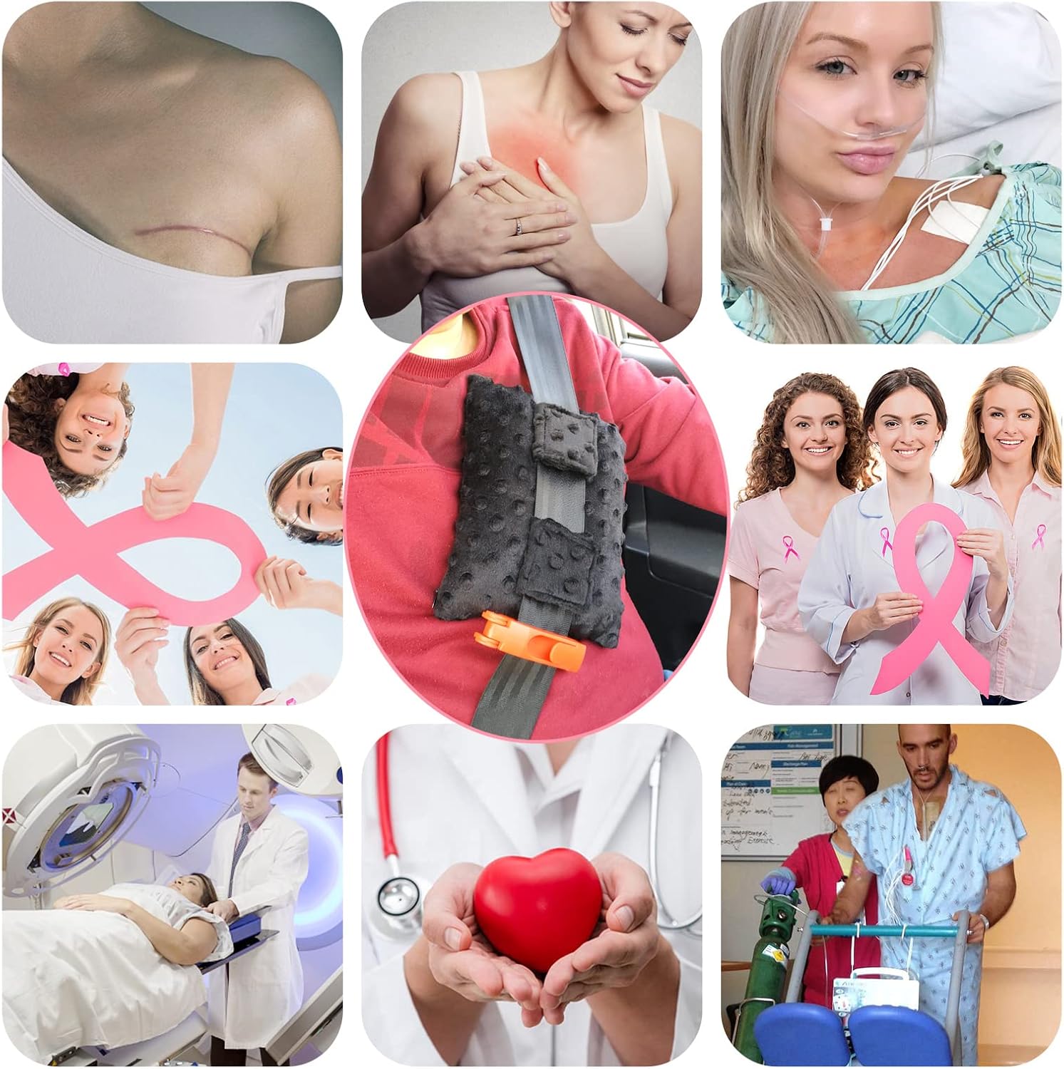 Pacemaker Pillow Chemo Port Pillows for Mastectomy