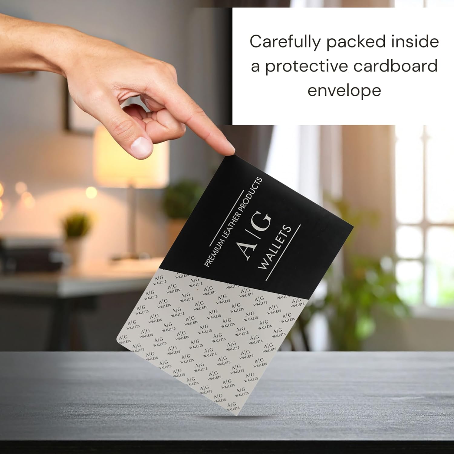 AG Wallets Set of 2 Premium Clear Wallet Inserts - Durable Vinyl Card & Photo Holders