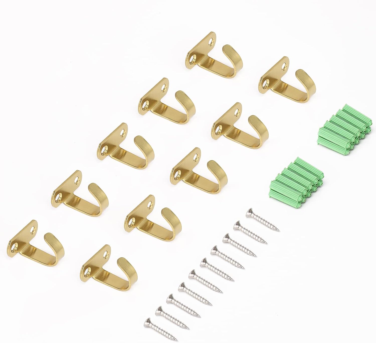 Stainless Steel Screw Mounted Ceiling Hooks