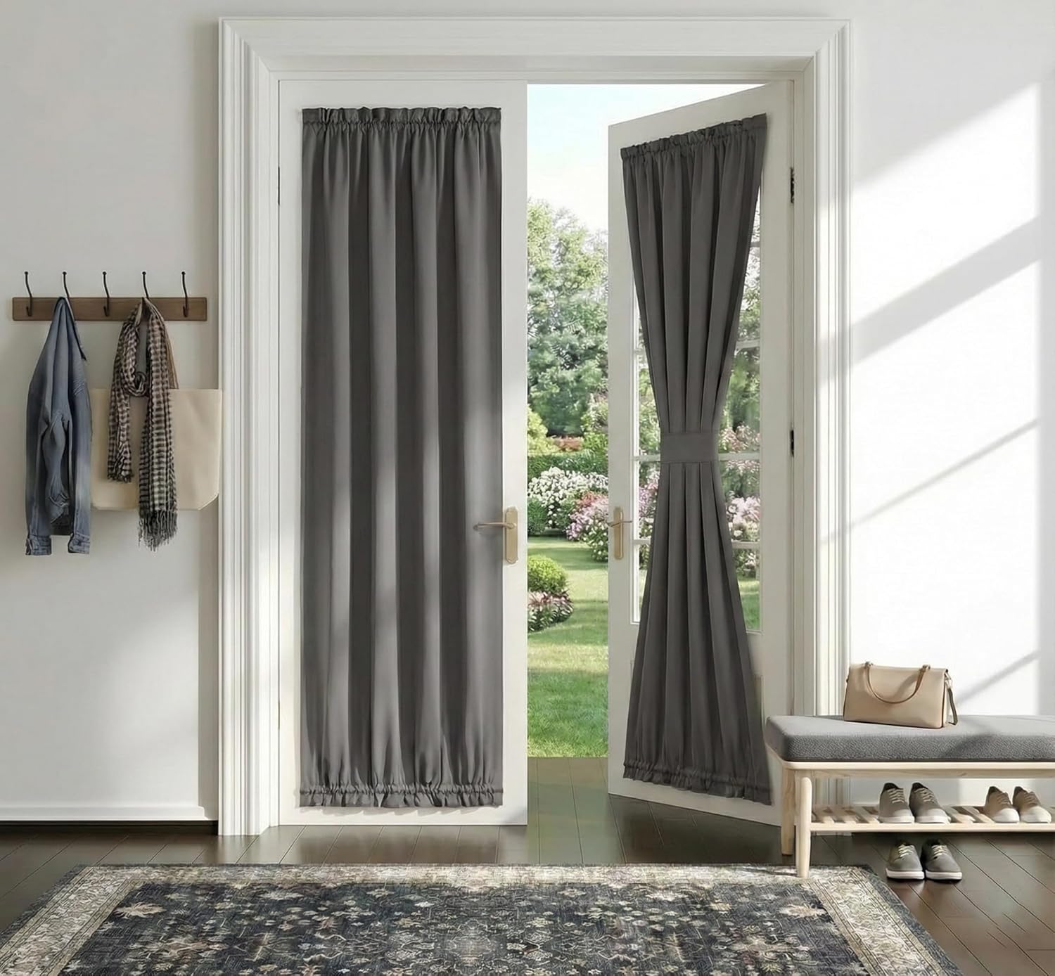 Blackout Door Window Curtains