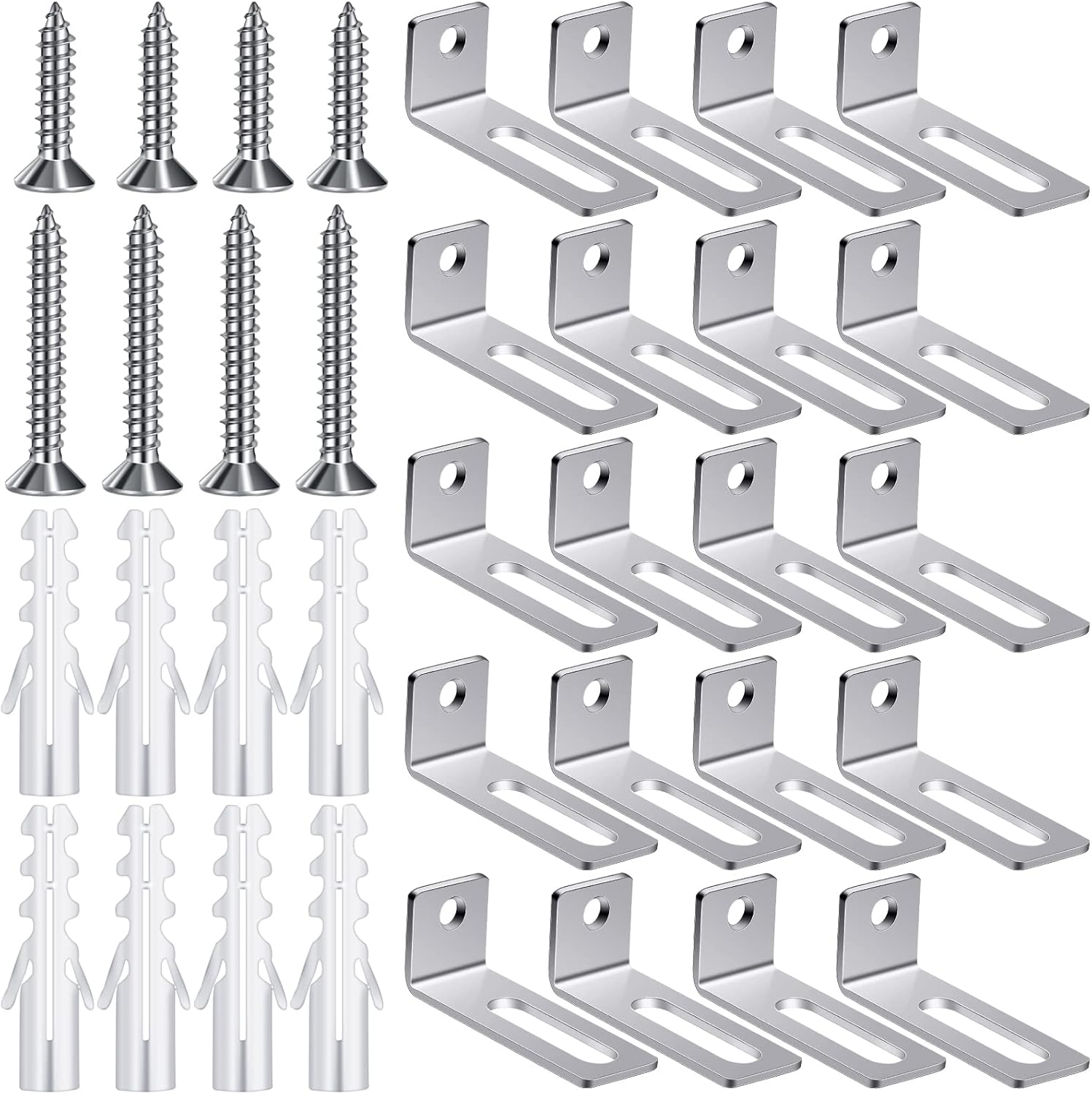 20 Set Whiteboard Brackets Whiteboard Installation Hardware Kit Mounting Wall Hanging Brackets Include Hanger Supports 20 Set Whiteboard Brackets Whiteboard Installation Hardware Kit Mounting Wall Hanging Brackets Include Hanger Supports