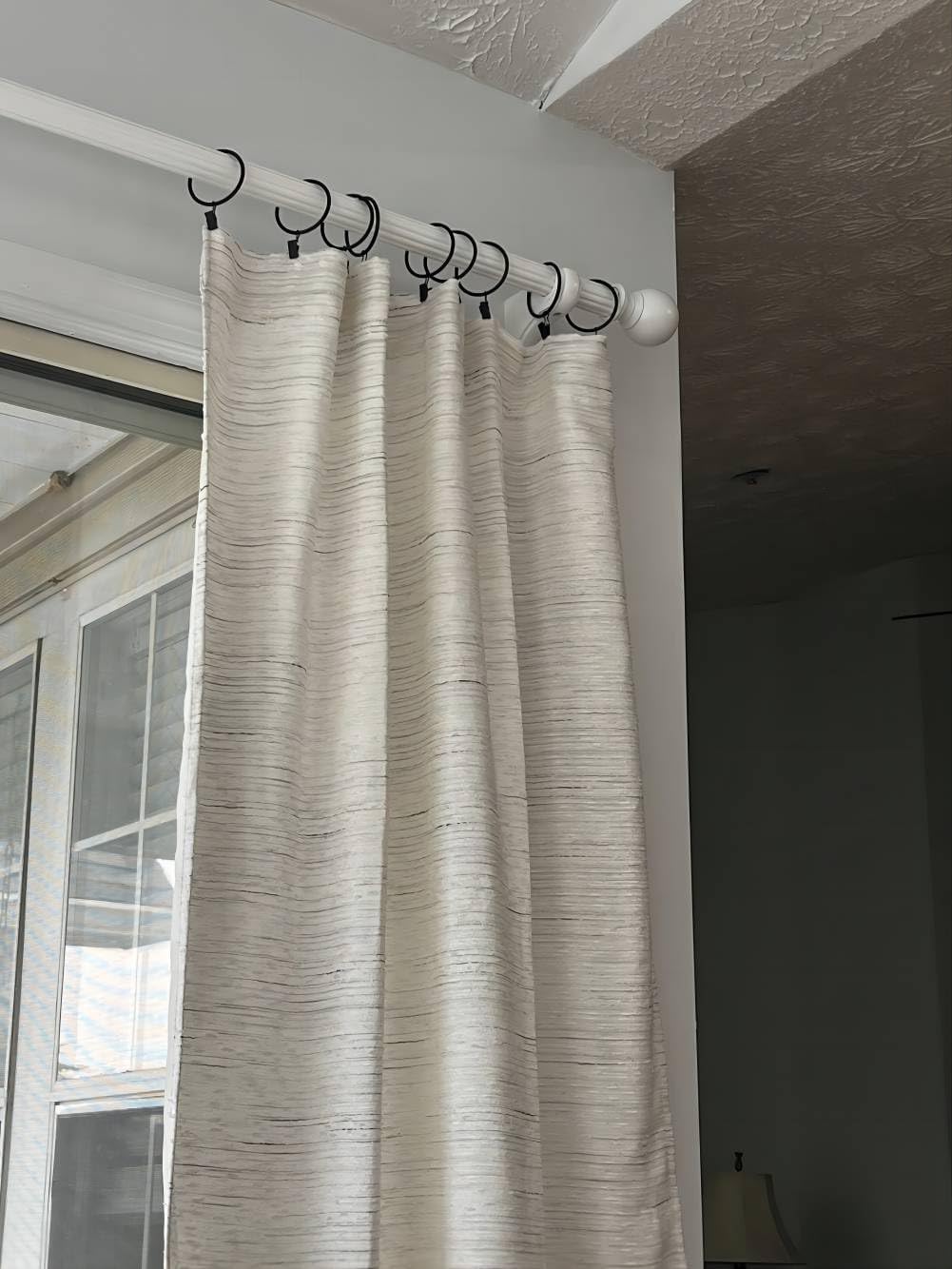 Large Curtain Rings with Clips
