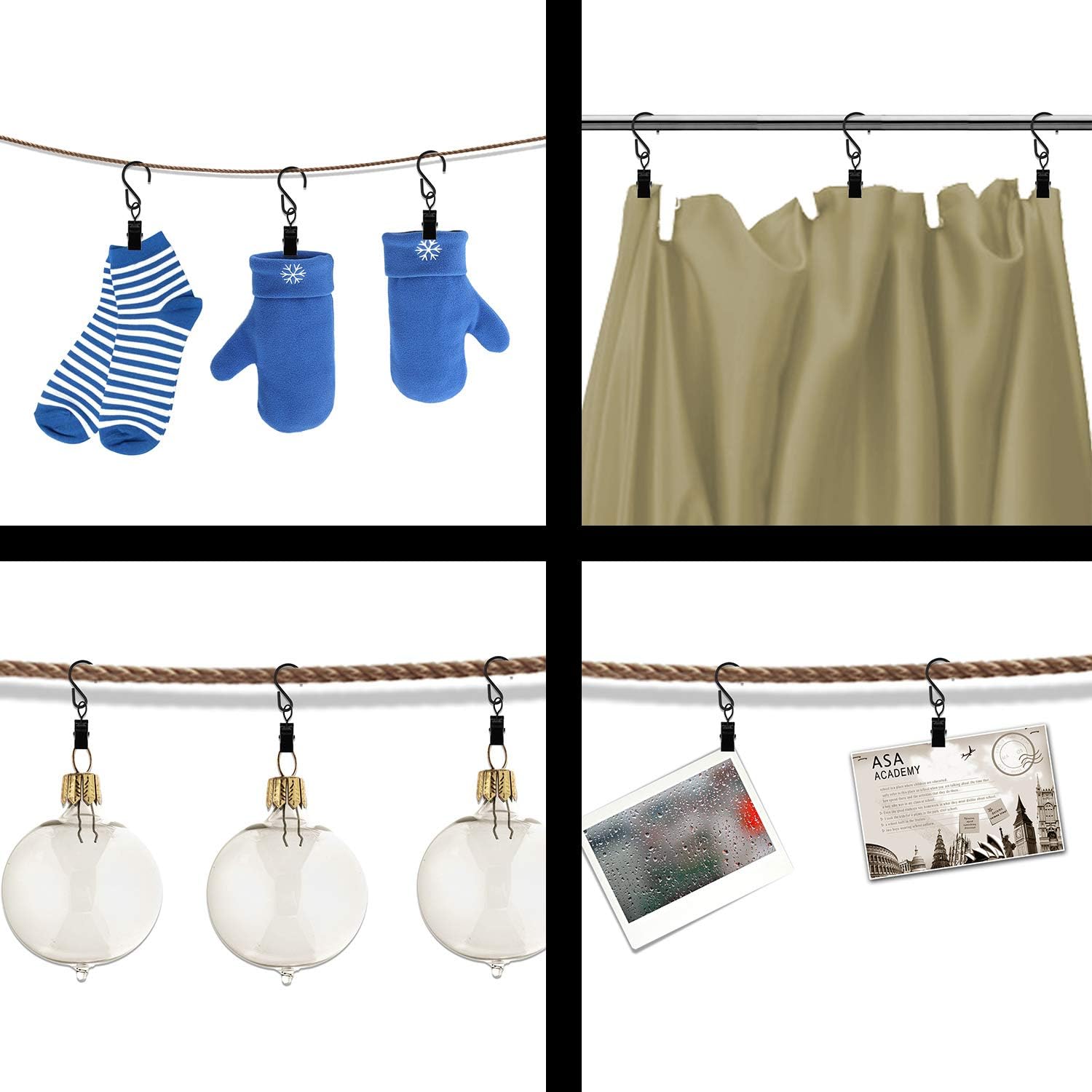 Curtain Clips Gutter Hooks