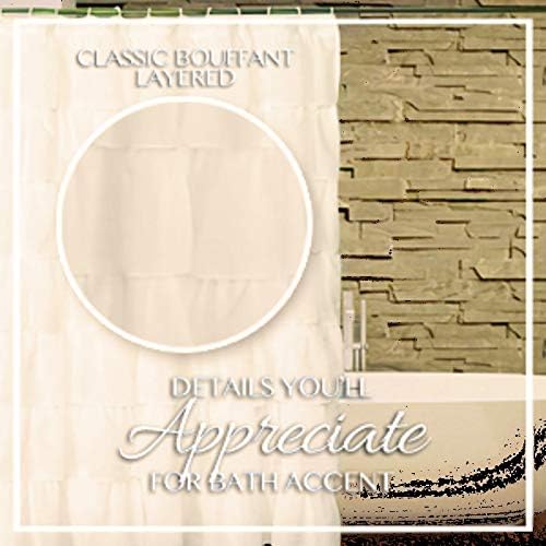 Gypsy Ruffled Shower Curtain