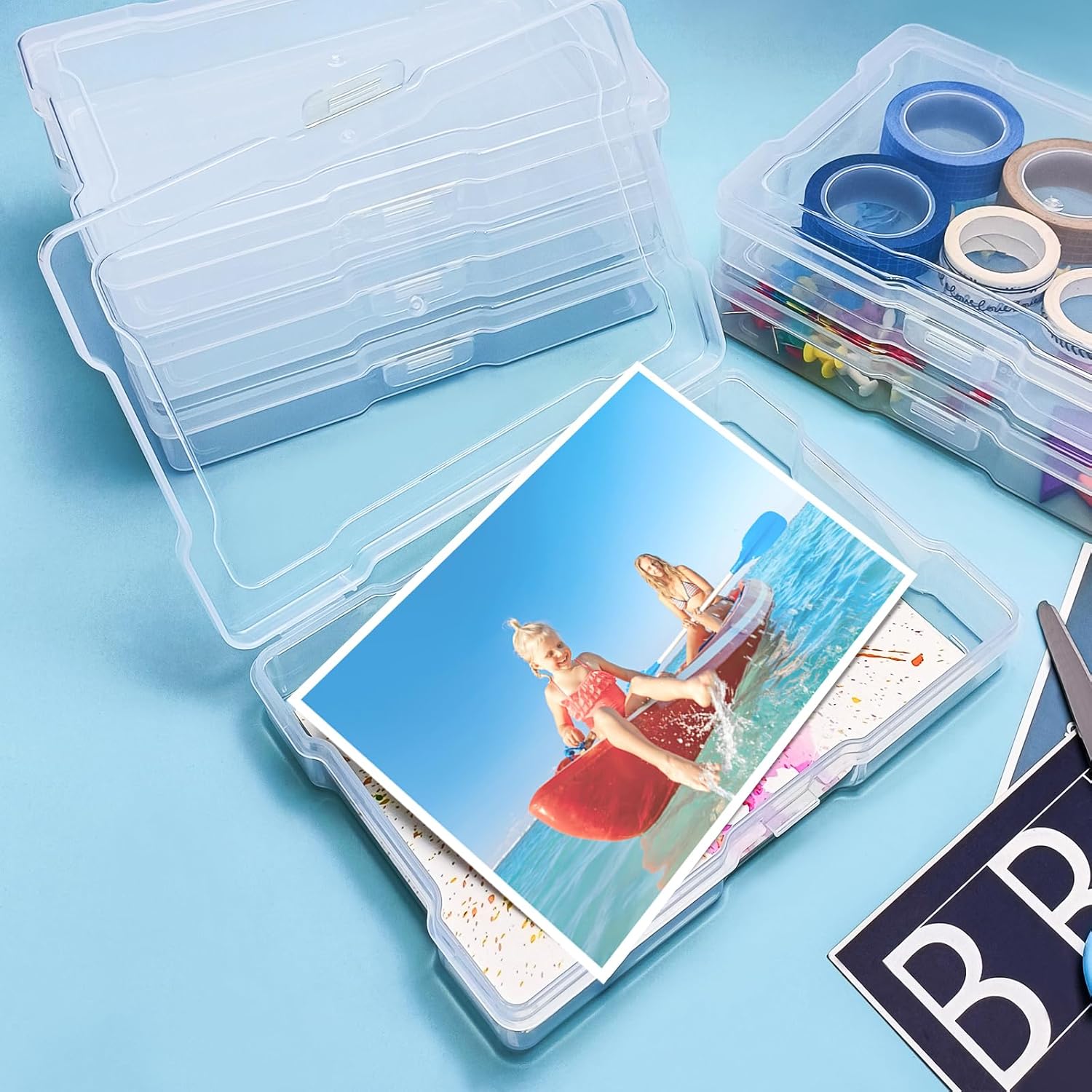 6Pcs Photo Storage Containers