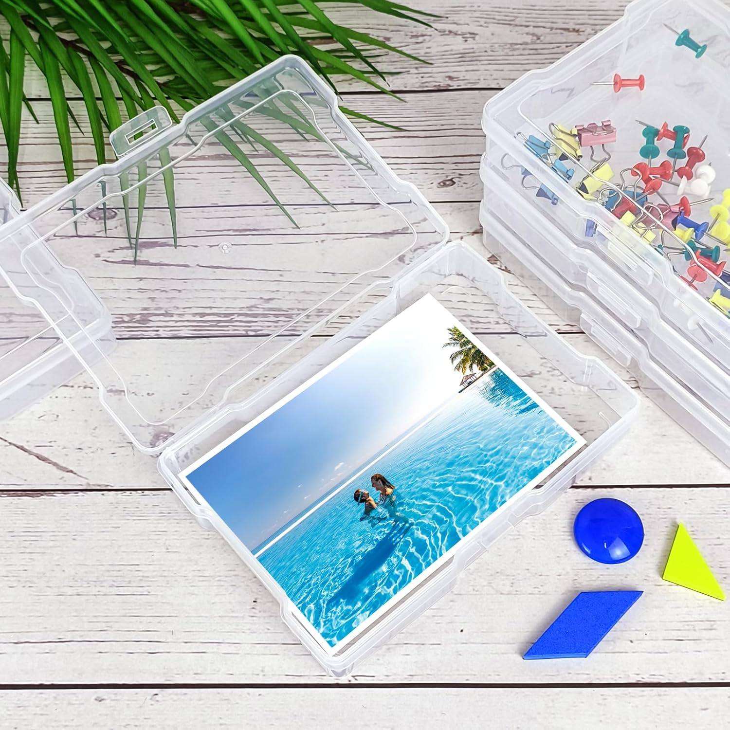 6Pcs Photo Storage Containers