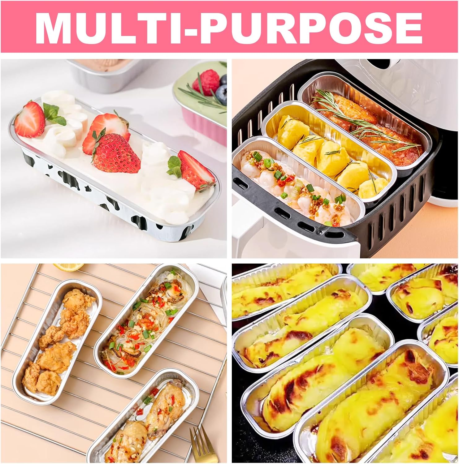 30Pcs Mini Loaf Pans with Lids