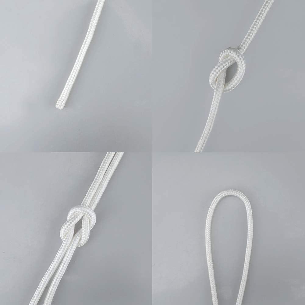 Nylon Rope - 100 Ft White Nylon String