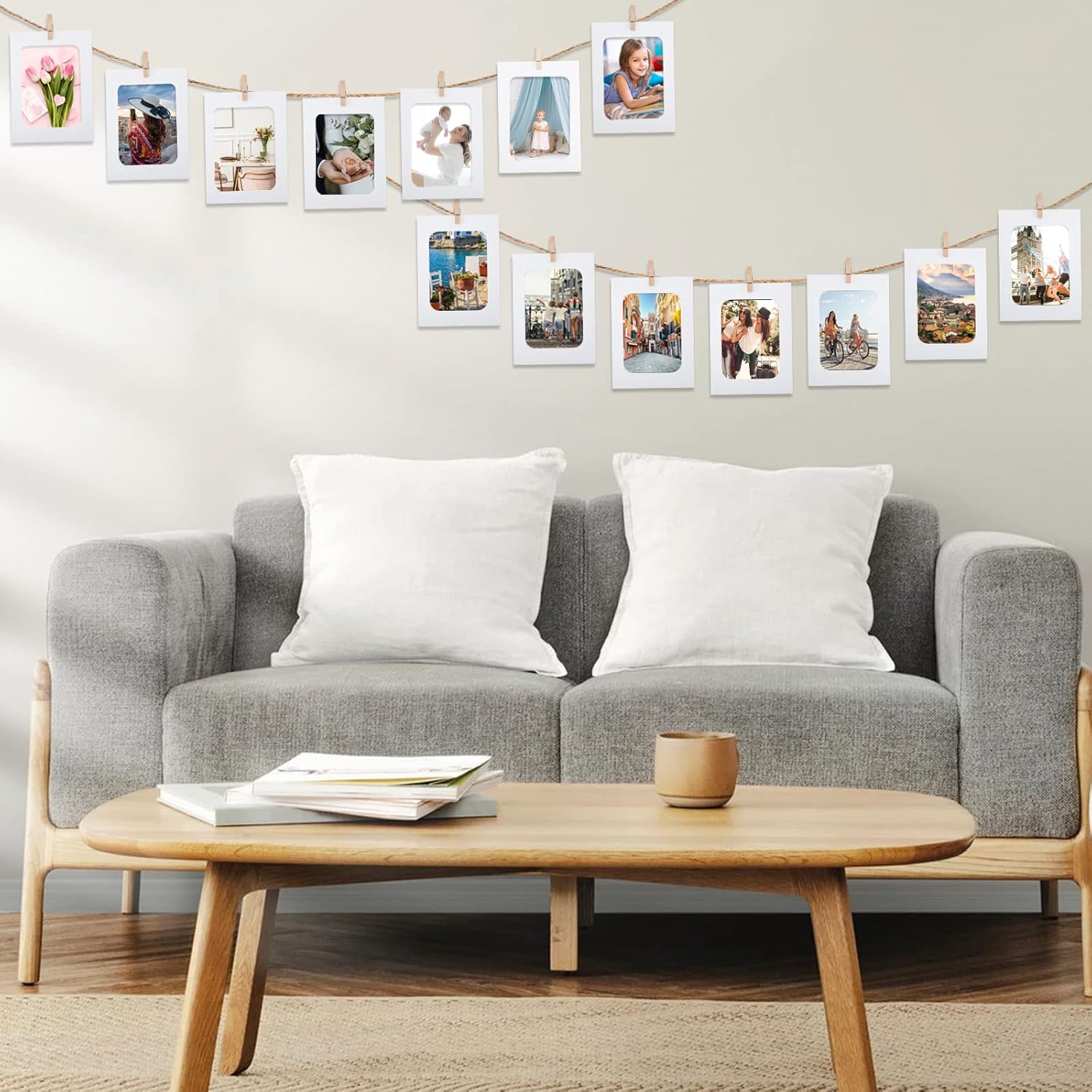 20Pcs Paper Photo Frames