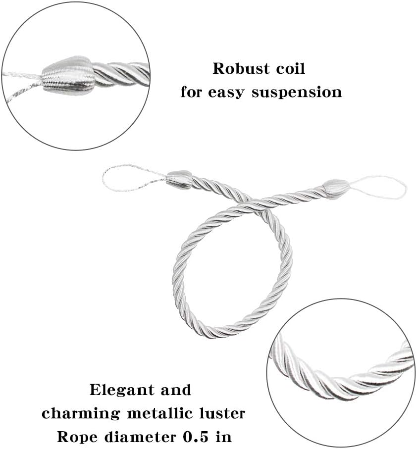 Curtain Ropes Tiebacks Tie-Backs