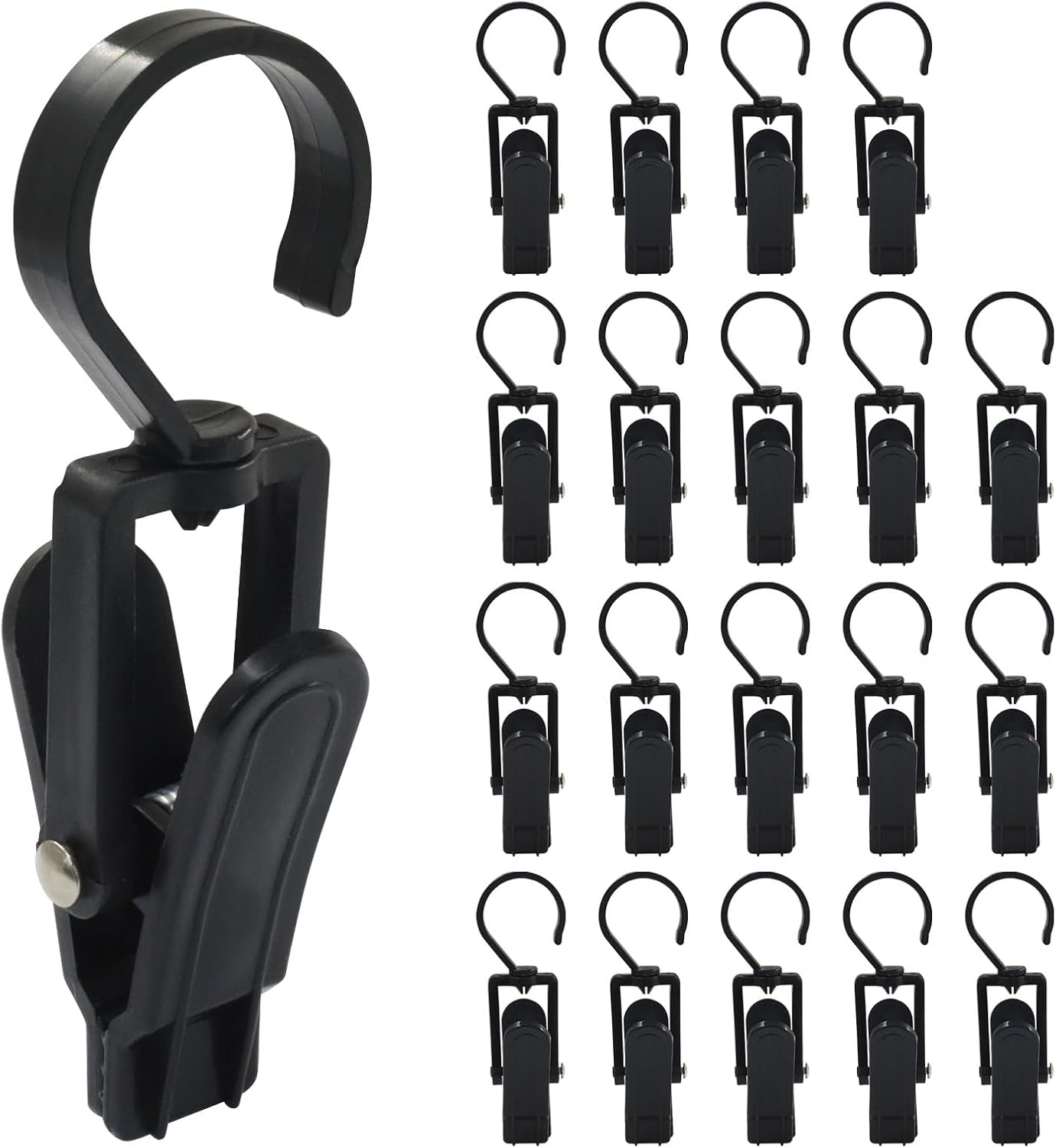 20 Pack Super Strong Swivel Hanging Hooks