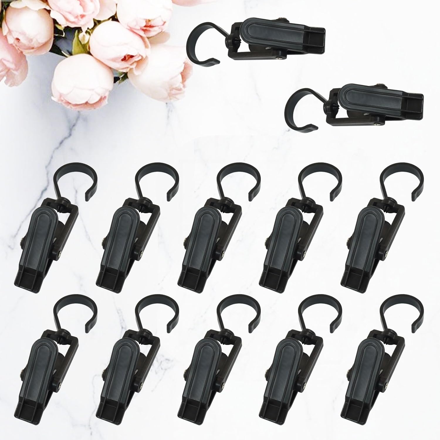 20 Pack Super Strong Swivel Hanging Hooks