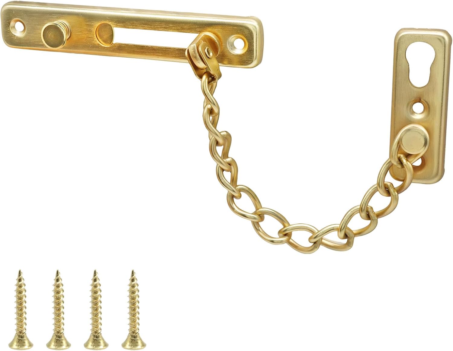 Heavy Duty Door Chain Lock with Mounting Screws Heavy Duty Door Chain Lock with Mounting Screws