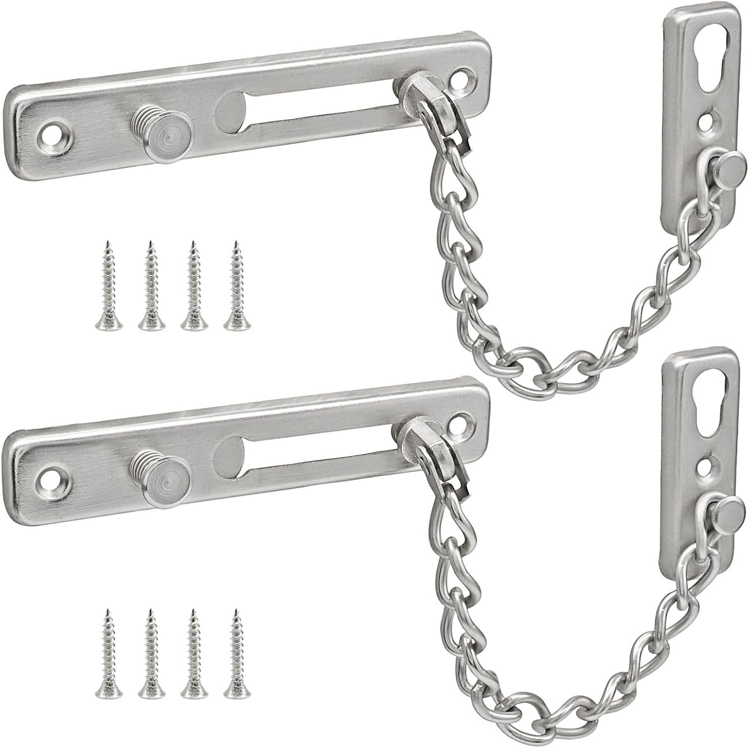Heavy Duty Door Chain Lock with Mounting Screws Heavy Duty Door Chain Lock with Mounting Screws