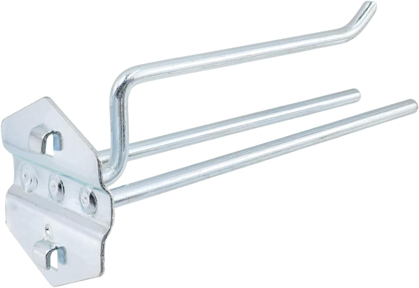 Pegboard Hooks Heavy Duty Metal Steel 3/8" Square Hole Peg Hooks Suitbale for 1.5" Spaced Pegboards Wall Hooks for Hanging Spanner