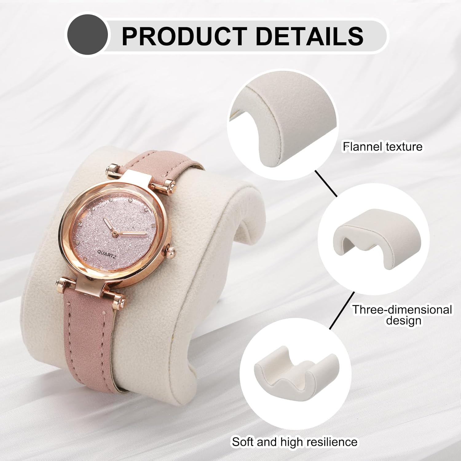 2pcs Watch Case Pillows